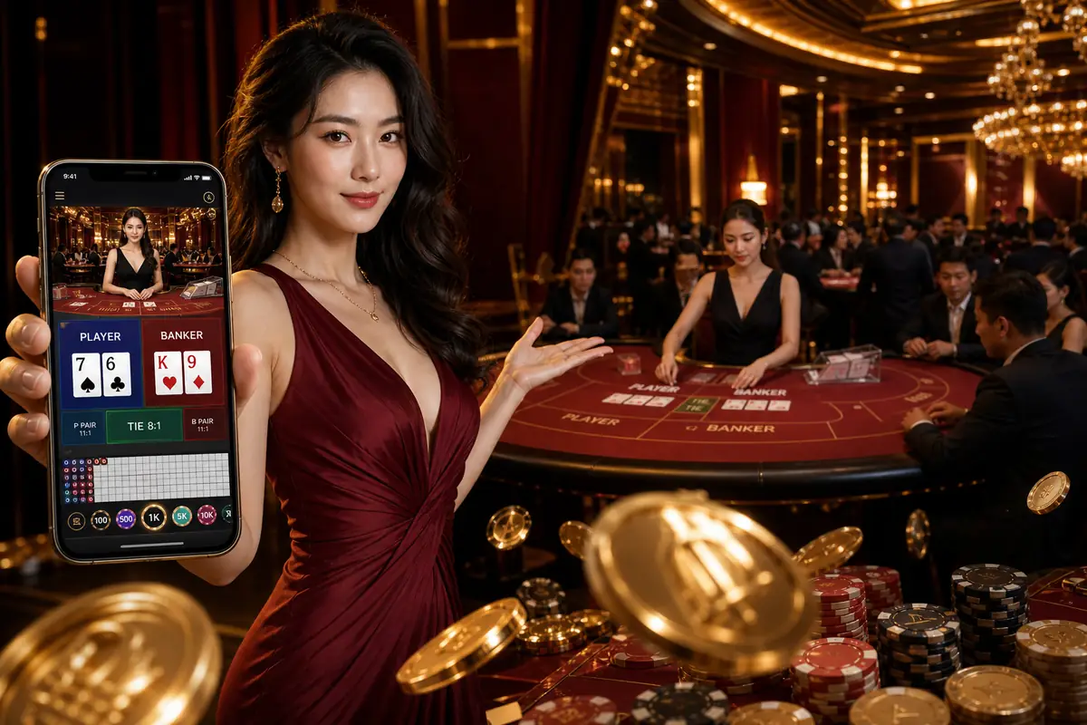 mywinn Casino suasana permainan langsung dealer profesional